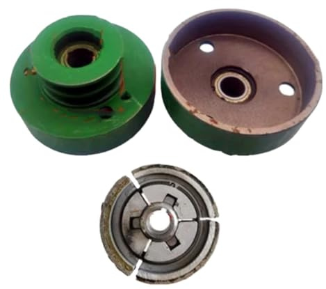 XFYESL Clutch Master Cylinder Fit for 170F Gasoline Engine Diesel Engine Automatic Centrifugal Clutch 168F20 Shaft Clutch Tiller Pulley(4)