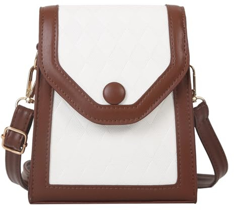 2024 NUOVA Borsa A Tracolla Lattice Texture Cellulare Per Ragazza Donna Crossbody In Pelle Alla Borsa A Tracolla Quadrata