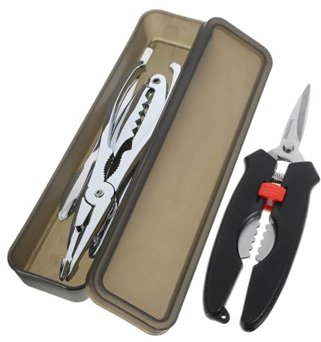 Milisten Pinza per Crostacei in Acciaio Inossidabile, Set Utensili da Cucina per Aprire Gusci di Granchi e Ostriche, Strumenti per Mangiare Frutti di Mare Facilità