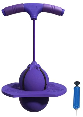 Pelota Que Rebota De Equilibrio: Caucho, 26,77 Pulgadas, Pelota Paraa Saltar, Pelotas Que Rebotan | Juguete Para Hacer Ejercicio Para Niños, Bolas De Tolva Duraderas Con Asa Paraa Juegos En Interiores