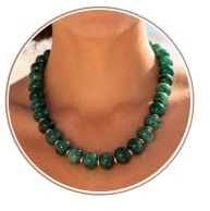 Minnario Collier Perle Femme Bohème Collier Ras de Cou Ete Multicolore