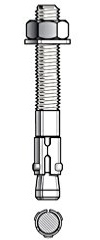 Alsafix - 100 goujons d'ancrage T version INOX A4 ATE Option 7 D. 10 x Lt. 60 mm - PO07820 - Alsafix