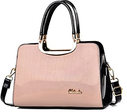 NICOLE & DORIS Damen Handtaschen Designer Frauen Umhängetasche PU Leder Schultertaschen Reißverschluss Handtasche
