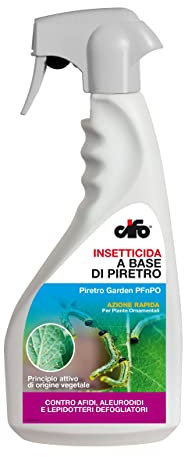 Insetticida per afidi, mosca bianca e insetti defogliatori, pronto all'uso 500 ml.