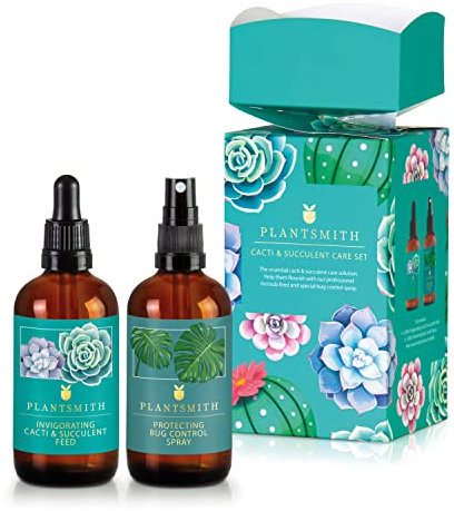Plantsmith Cacti & Succulent Care Gift Set