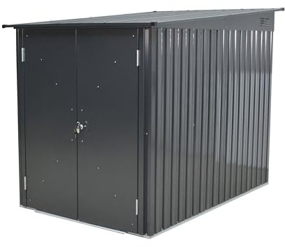 tepro Metallgerätebox Fahrradbox Bike & More Midi,anthrazit,Maße: 142x197x157cm