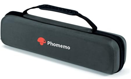 Phomemo Case M08F, M08D Druckertasche, Tragbare Tasche Kompatibel mit M08F, P831 Tragbarer Drucker,Thermodrucker (nur Graue Box)