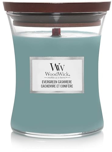 WoodWick Evergreen Cashmere Medium Candle