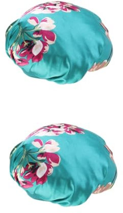 GALPADA 2 Stk Schlafen schlafhaube schnittschutzhelm schlafkappe relief cap sicherheitsmütze Schlafmütze für zu Hause Seiden-Hijab Schlafmütze aus Seide Chemotherapie-Kappe Frau mobcap