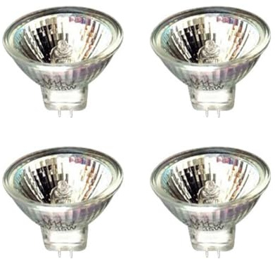 DLEDMOP MR11 110V Halogen Light Bulbs 110 Volt Bi Pin Base 2 Pin FTD Spotlight Bulb GU4 Bi-Pin Base 2700K Warm White 4PCS 20W