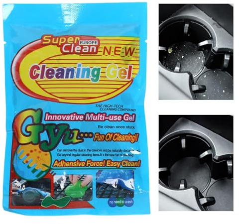 Duroecsain Gel detergente per auto, mastice per pulizia auto | Detergente per interni auto con mastice per auto - Detergente per interni auto, strumenti per