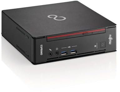 Fujitsu Esprimo, Mini Pc Computer Fisso Desktop Intel i5-7500T, Ram 8GB DDR4, SSD 256GB, DVI + DP, Win 10 Pro, Pronto all'uso con Chiavetta Wi-Fi (Ricondizionato)