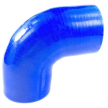 manguera de intercooler Manguera de silicona universal de 2,0, 2,5, 2,75, 3, 51 mm, 63 mm, 70 mm, 76 mm, 89 mm y 102 mm con codo de 90 grados para tubo de admisión de turbo. Manguito Turbo(Blue,38