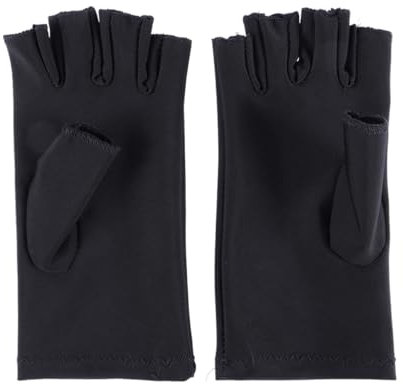 PACKOVE 5par Guantes Uv Protección Manicura Guantes Dedo Cómodo Para Uñas Gel Uv