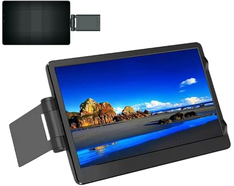 Estensore Schermo Portatile per Laptop Schermo Pieghevole HD da 29,5 cm | Monitor Esterno per Tablet Per Viaggio, Casa, Ufficio, Telefono, Tablet, Laptop, Computer E Desktop