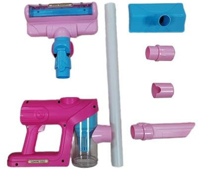 mophrati Role Play Parent Child Game Pretend Cleaning Set Engaging Household Playing Learning Toy For Kids Cognitive Abilities Children Girl Boys Household Playing Learning Toy , Pink , 15.7x7x76cm