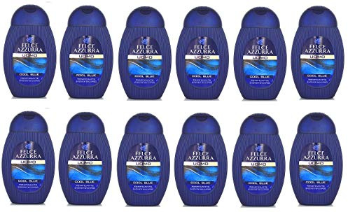 Set 12 FELCE AZZURA Felce Uomo Doccia&Sh 250 Cool Blue Prodotti per bagno e doccia