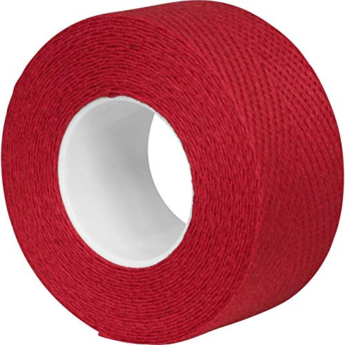 NASTRO MANUBRIO COTTON TRESSOREX TRESSOSTAR COTONE BICI TELATO TELA EPOCA VINTAGE (rosso)