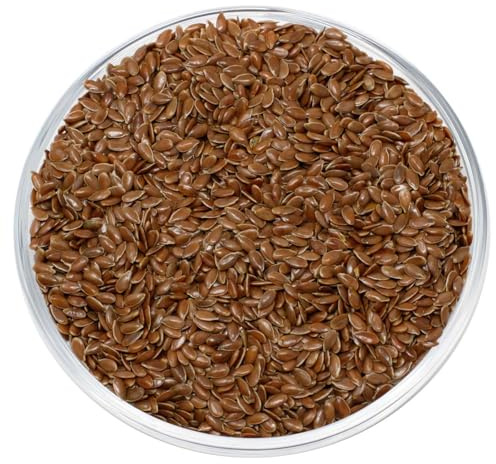 Leimüller Leinsamen braun 1kg Pferde Hunde Katzen Omega3 Nutztiere | Aus Österreich, Superfood bei Entzündungen im Magen-Darm-Trakt, energiereich, ohne Zusätze