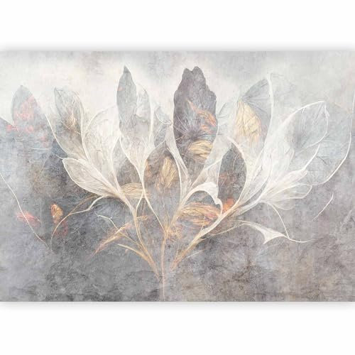 murando Fotomurales Hojas 350x256 cm Papel pintado tejido no tejido coración Pared corativos Murales morna Diseno Fotográfico Naturaleza Pared de piedra f-C-10057-a-a