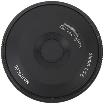 Objectif Ultra Fin à Mise au Point Manuelle Plein Format 35 Mm F5.6 pour Appareils Photo à Monture L 4 Groupes 5 éléments Plein Cadre Pancake Street Photographie Humaine Mise au