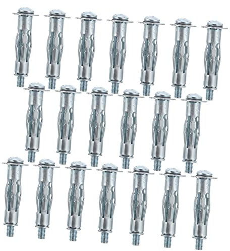 CIYODO Gipskarton Schrauben 20 Stück Hohlraumankerbolzen Wandankerschrauben Für Trockenbauwände Und Gipskartonplatten