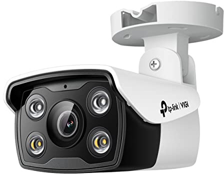 TP-Link VIGI C330 - Telecamera di sicurezza intelligente per esterni, 2,8 mm, telecamera di rete a colori HD, 3 MP, Smart IR, microfono integrato, IP67, impermeabile, H.265+, PoE/12 V DC CCTV