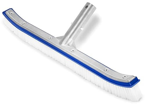 Set de Limpieza para Piscina Herramienta de Limpieza de Paredes y Suelos de Piscinas Escoba para Piscinas Eliminador de Algas Cepillo de Limpieza Herramienta de Limpieza de Cabezales(A)