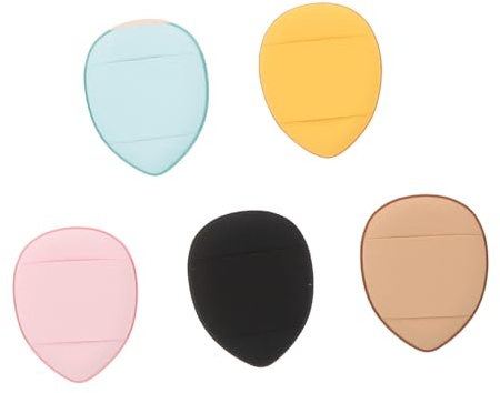 LOLIPPYY Mini Powder Puff Hydrophilic Makeup Applicators for Liquid Foundation and Loose Powder Mini Cushion for Facial Cream Sunscreen Blush Wet and Dry Use