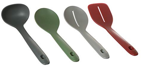 JOSEPH JOSEPH DUO 80026 Küchenutensilien-Set, Kunststoff, 4-teilig