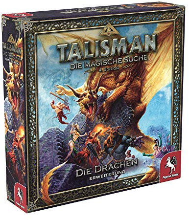 Pegasus Spiele 56206G - Talisman - Die Drachen (Erweiterung)
