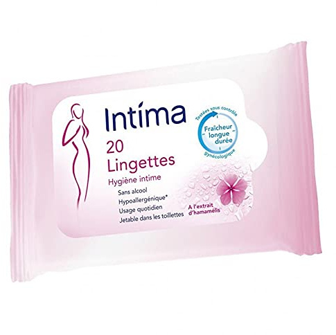 Intima Value Pack Intima Intimate Wipes hygien på Lâ € ™ Probe Dâ € ™ Hamama © Lis X20 (set 4) 21 stycken