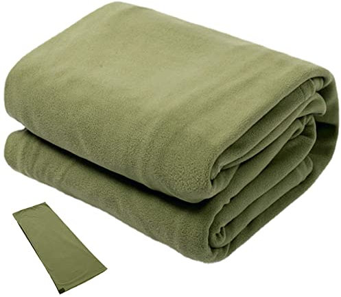 Facynde Baumwolle Hüttenschlafsack,Schlafsack Inlett,Schlafsack Sommerschlafsack, Reiseschlafsack Für Reisen