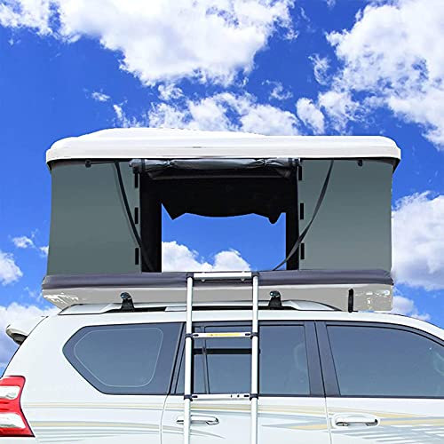 VVHUDA Free to Build SUV-Auto Selbstfahrendes Autodach-Hardtop-Zelt, Outdoor-Camping-Shell-Auto-Campingzelt, Dickes und bequemes Kissen,6 small Gift