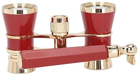 dsheng Theaterbrille Mini-Fernglas, Opernglas-Fernglas 3X25 Aluminiumlegierungskette Tragbar für Kunstaufführungen