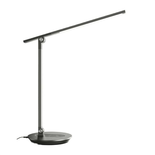 Lampara Escritorio Lámpara de escritorio LED, lámpara de mesa con protección ocular con 15 modos de iluminación, función táctil/memoria, lámpara de lectura regulable, lámpara de trabajo for oficina en