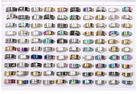 50-teiliges Mode-Ring-Set, stapelbar, Knöchelgelenk, Daumenringe für Damen, Hip-Hop, Punk, Gothic, Retro, Vintage, Mittelfingerringe, Schmuck für Damen, Herren, Teenager, Mädchen, Jungen, klobige