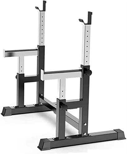 Mecmoc Barbell Rack/Squat Rack Squat Stands Power Weight Bench Support for Barbell Free-Press Bench Home & Gym