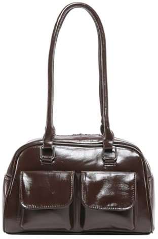 AZURAOKEY PU-Leder-Umhängetasche, modische Tragetasche, Damen-Unterarmtasche, Y2k, for Frauen, Arbeit, Einkaufen, Reisen