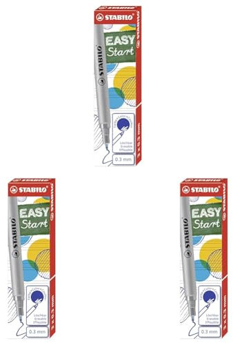 STABILO - Tintenpatronen zum Nachfüllen - EASYoriginal Refill - fine - 9er Pack - blau (löschbar)