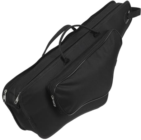 Levemolo Stoßfeste Altsaxophon Tasche mit Verstärktem Verstellbaren Schultergurten und Tragegriff Langlebige Saxophon Aufbewahrungstasche für Outdoor auftritte und Sicheren Transport