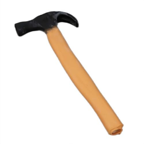 Fake Axe with Detail Halloween Prop,Realistic Solid Foam Chopping Axe Hatchet Halloween Prop Fancy Dress Accessory Small Axe Toy for Men