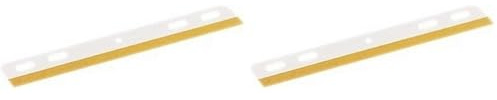 Durable Heftstreifen Filefix A4/A5 selbstklebend, 25 x 145 mm, transparent, 806219 (Packung mit 2)