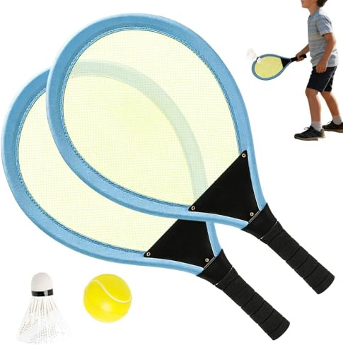 Badminton-set för barn | sportklubbleksak, inomhus badminton-set, för barn från 3 till 12 år, och flickor, lämplig för trädgård, , dagis, barn badminton set badmintons