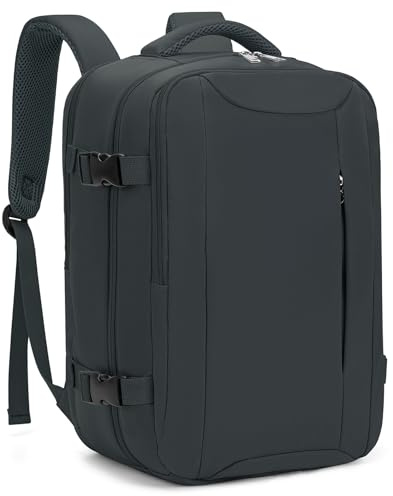 VMIKIV Handgepäck Rucksack 40x30x15 | Reiserucksack Handgepäck Flugzeug 40 x 30 x 15 für British Airways Ryanair Tasche, Travel Backpack