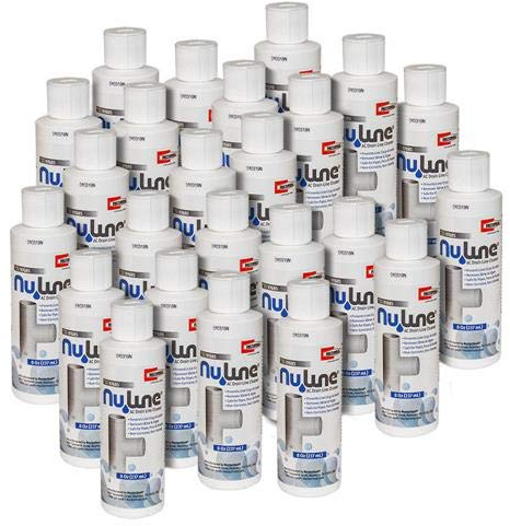 (24)-Pack NuLine HVAC Condensate Nu-Line Drain Cleaner, 8 Ounce