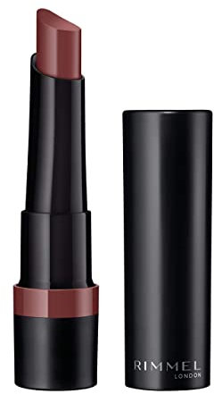 Rimmel London Rossetto Lunga Durata Lasting Finish Matte, Effetto Opaco, 715 Brown Nude, 4 g