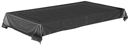 F Fityle Billardtisch Abdeckung Outdoor Wasserdicht, Billiard Table Cover Staubschutz, Pool Tischabdeckung 2,4m, Billardtisch Schutzhülle Anti-UV für Billard Rechteck Tisch Gartenmöbel, Schwarz