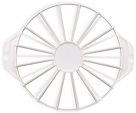 Cake Divider Cake Slicer Cake 14/16 Pieces Slicer Cutter Cake Portion Maker Round Equal Portion Marker Baking Tool White Cake Cutter Circle 7 Inch