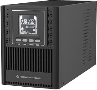 CONCEPTRONIC ZEUS52E1K 1000VA 900W UPS Tower online, IEC